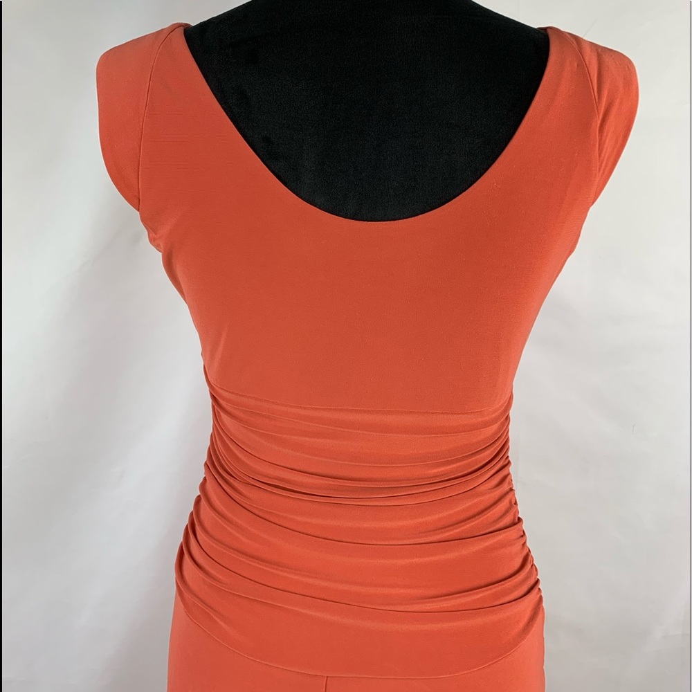 Nine West Coral Sleeveless Dress Size 2